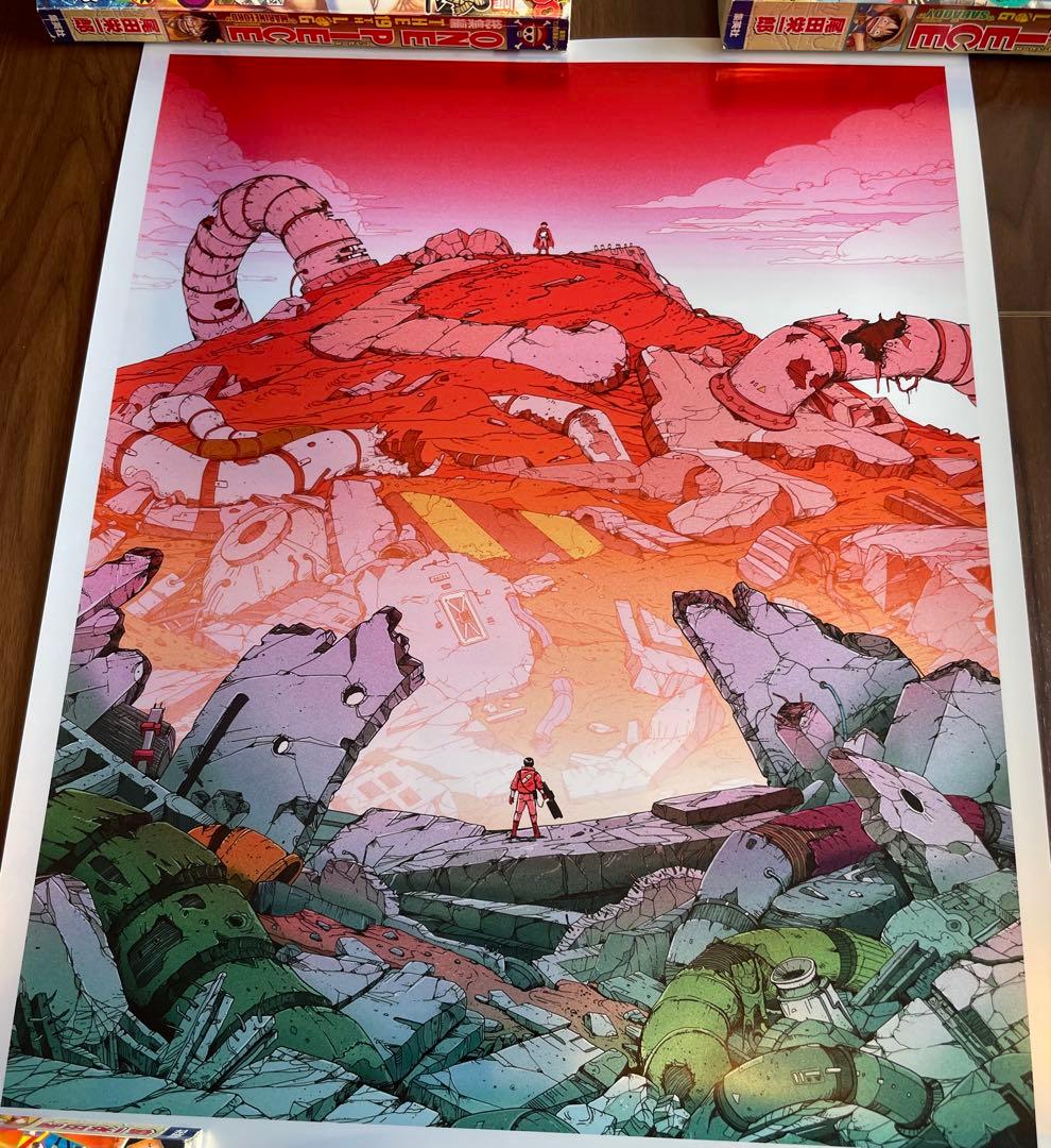 ボトルネックギャラリー AKIRA ポスター　“Tetsuo!” FOIL