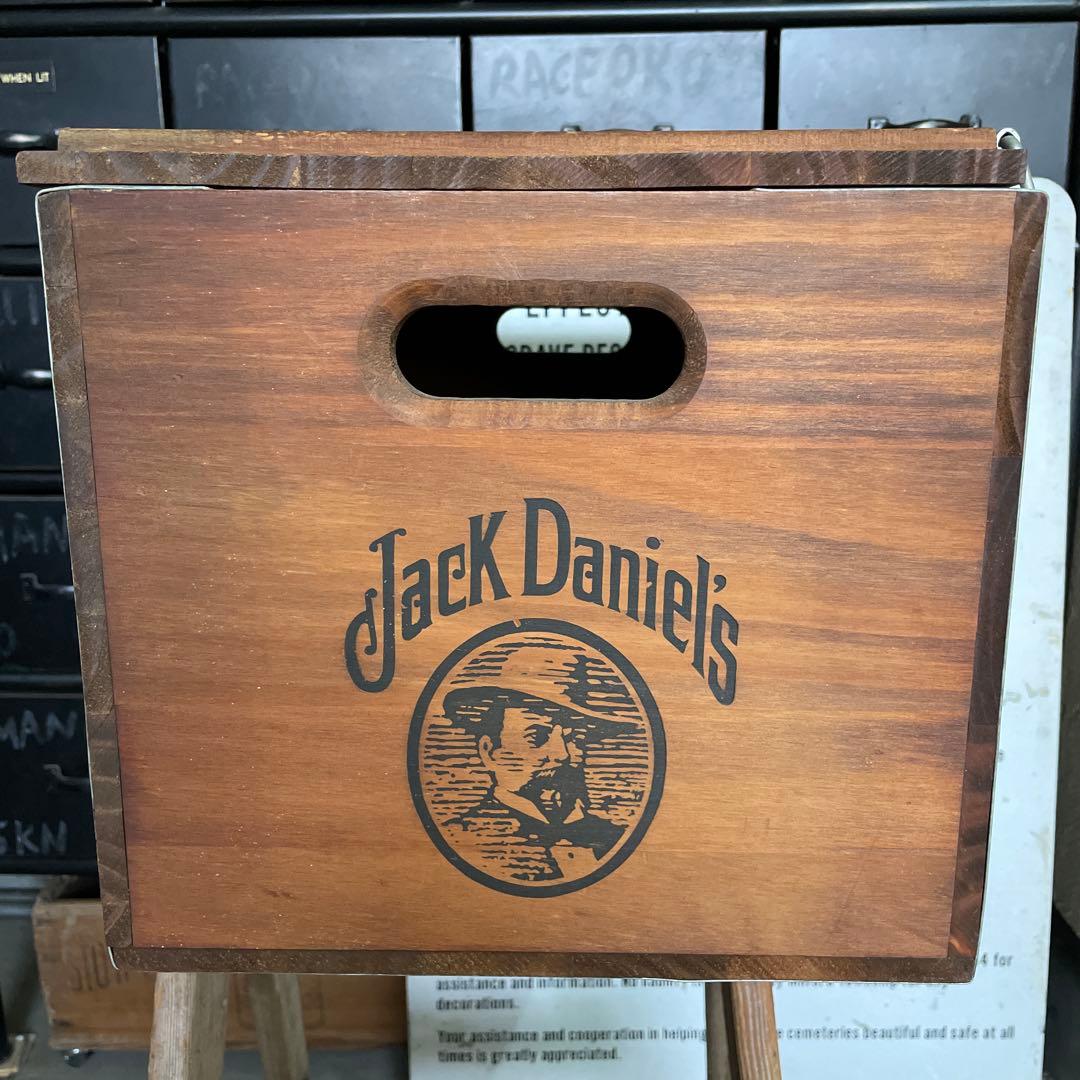 USA Jack Daniel's wooden box ジャックダニエル 木箱