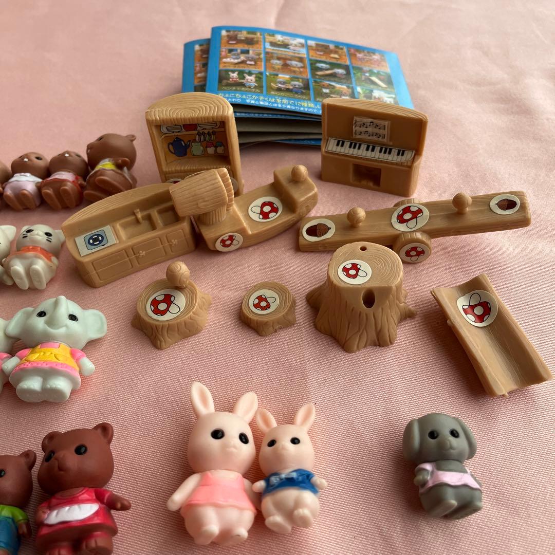 1988 昭和　レトロ　ちょこちょこかぞく　バンダイ　玩具 ブルーベリーファーム