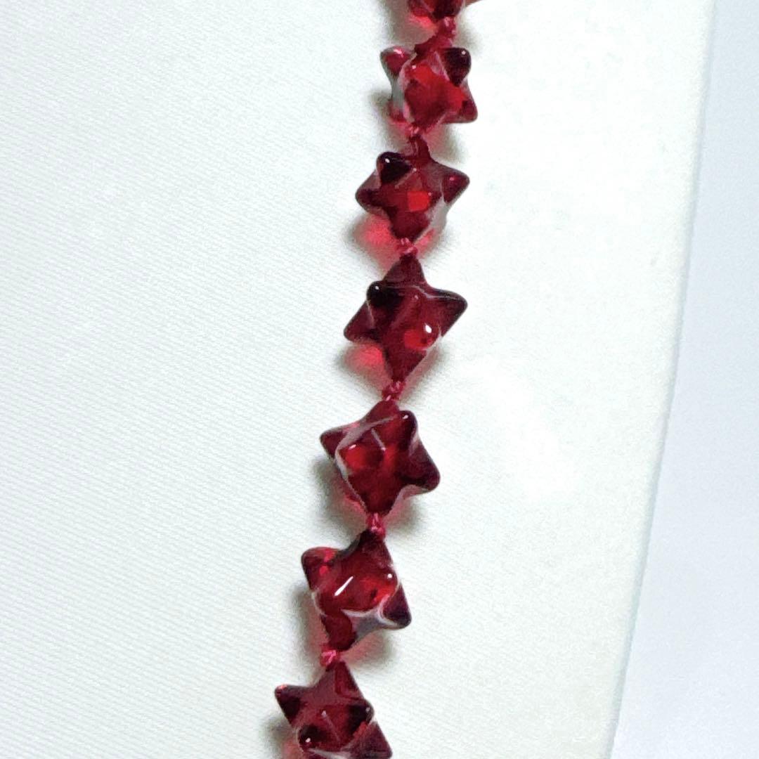 赤琥珀ネックレスNO25-1012