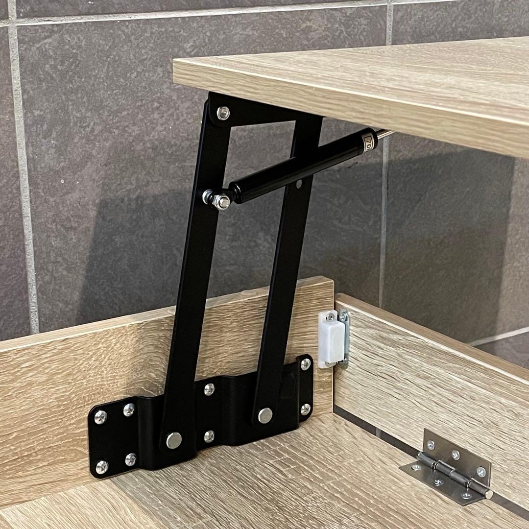 【幅80cm】Fika フィーカ 昇降式センターテーブル