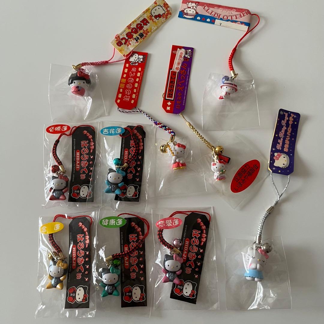 ハローキティ ストラップ まとめ売り 46個