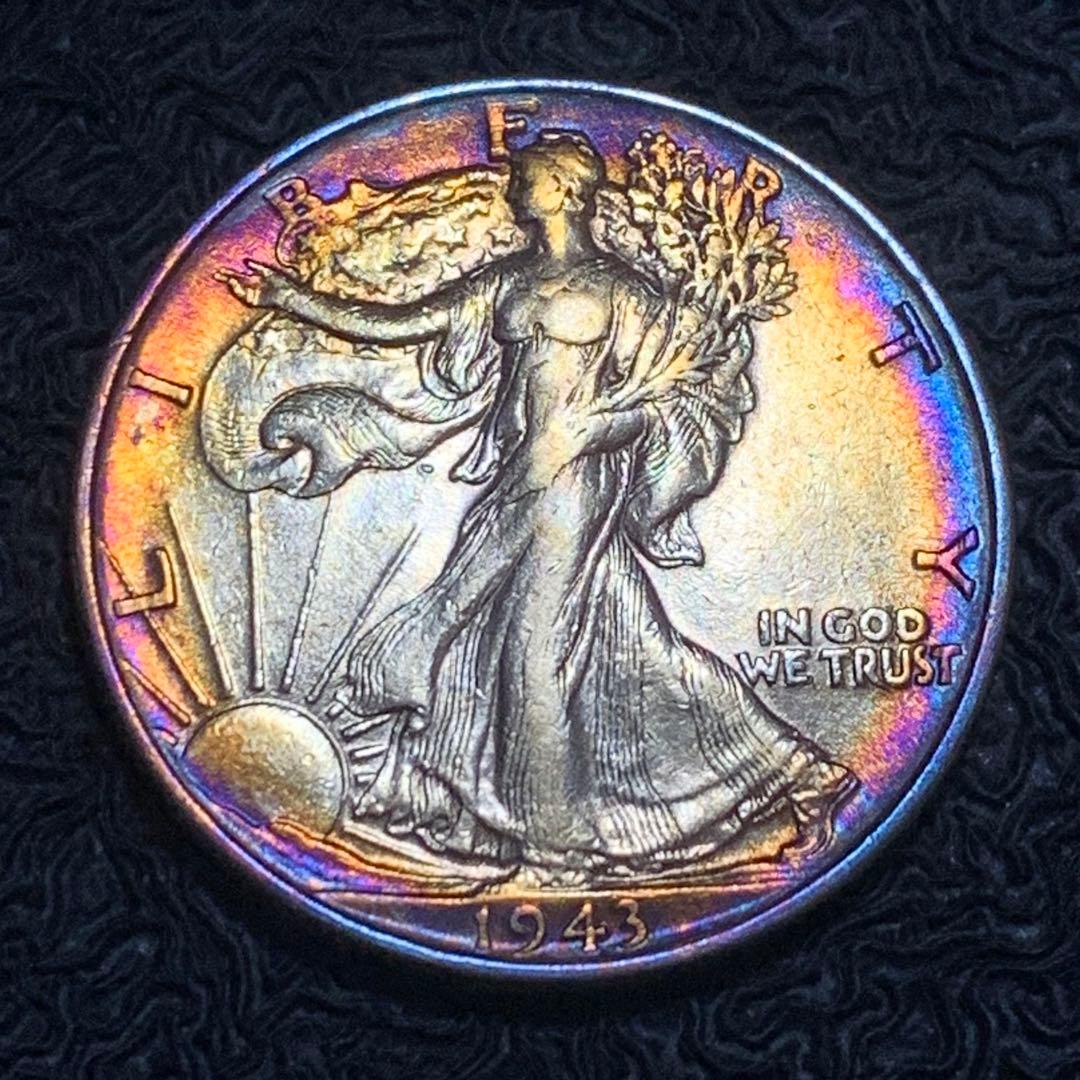 1943年 ウォーキングリバティ&スチールペニー