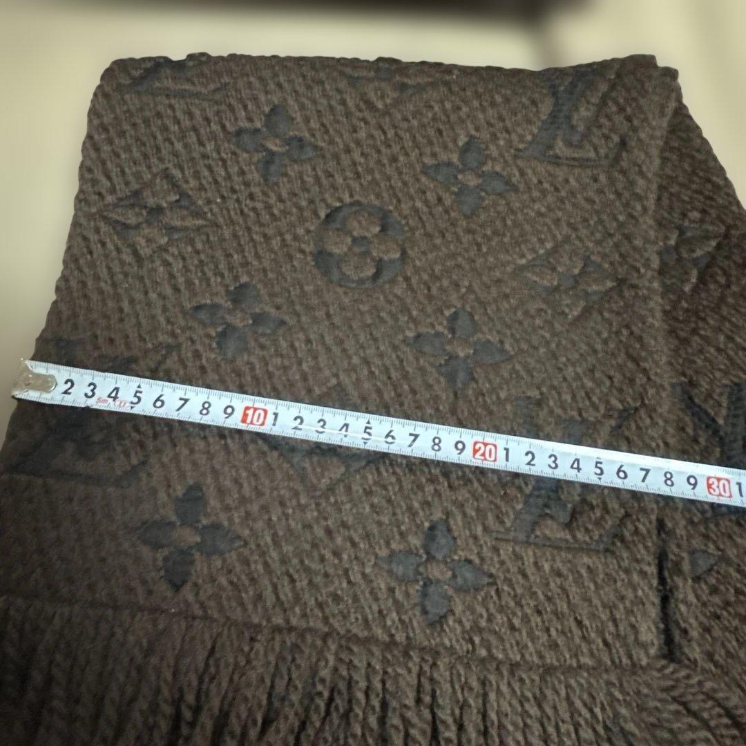 ⬛︎LOUIS VUITTON ルイヴィトン⬛︎ブラウン マフラー
