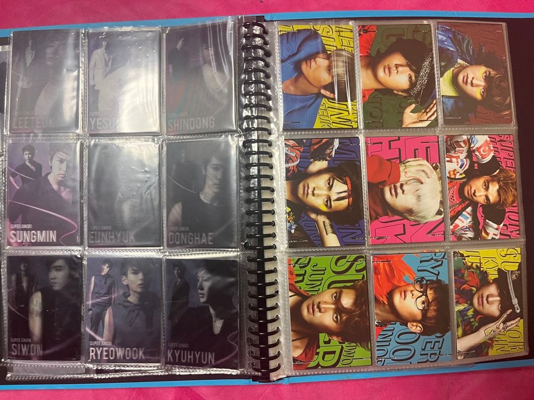 ミ*）様 SUPER JUNIOR スターコレクションカード　コンプリートセット