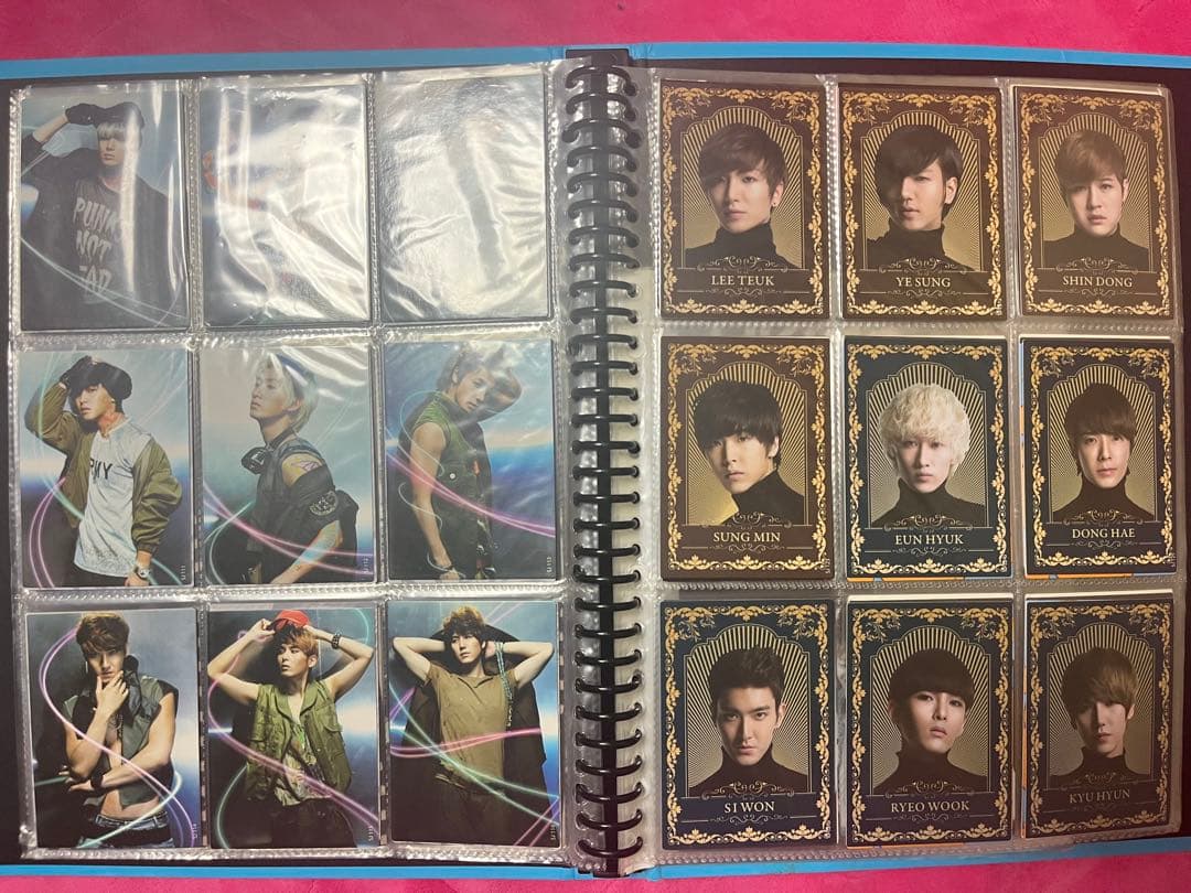 ミ*）様 SUPER JUNIOR スターコレクションカード　コンプリートセット