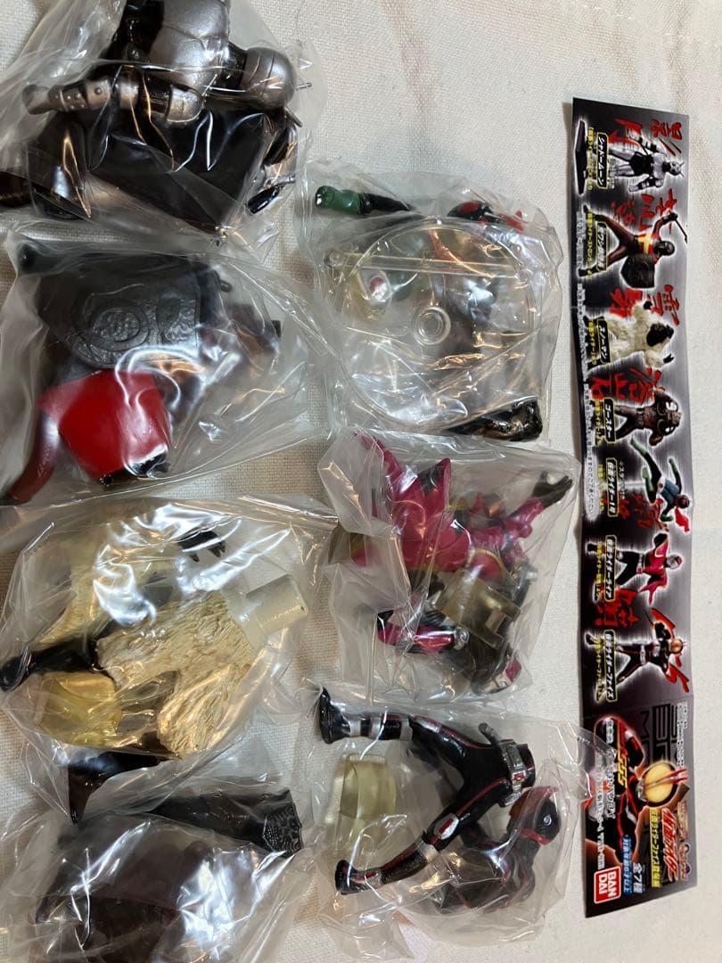 【未開封, 全7シリーズ, 約50体】仮面ライダー　ガチャガチャ フィギュア