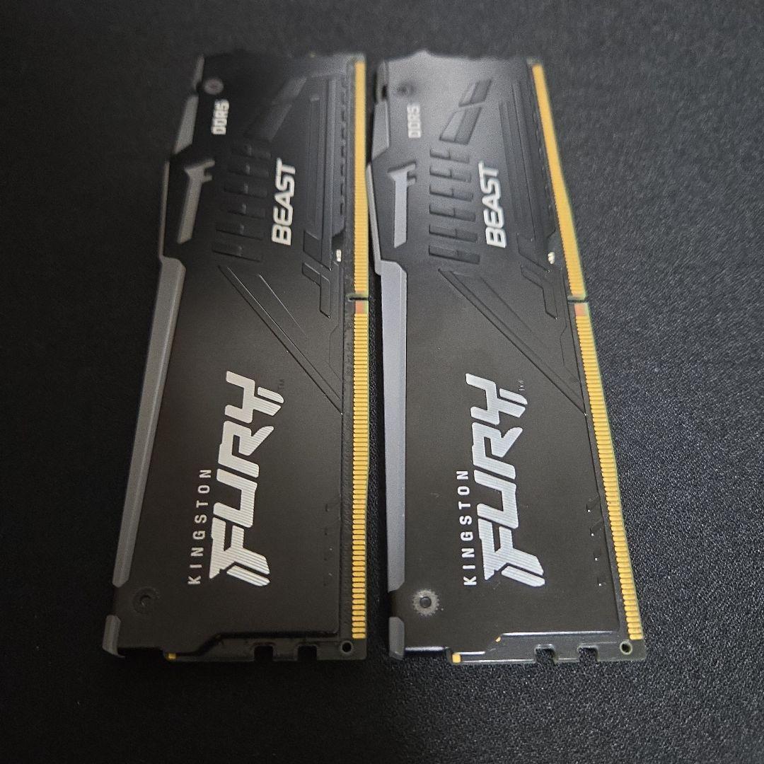 Kingston FURY BEAST DDR5 16GB 8GB×2枚