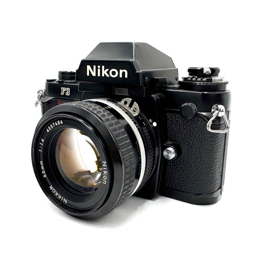 ❁完動品❁Nikon F3 単焦点レンズ付き 50mm フィルムカメラ