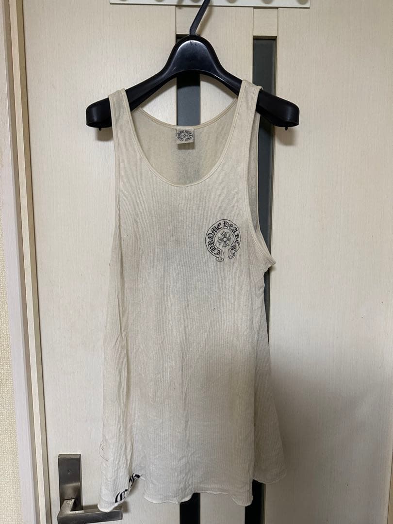Chrome Hearts タンクトップ ホワイト レア 希少 クロムハーツ