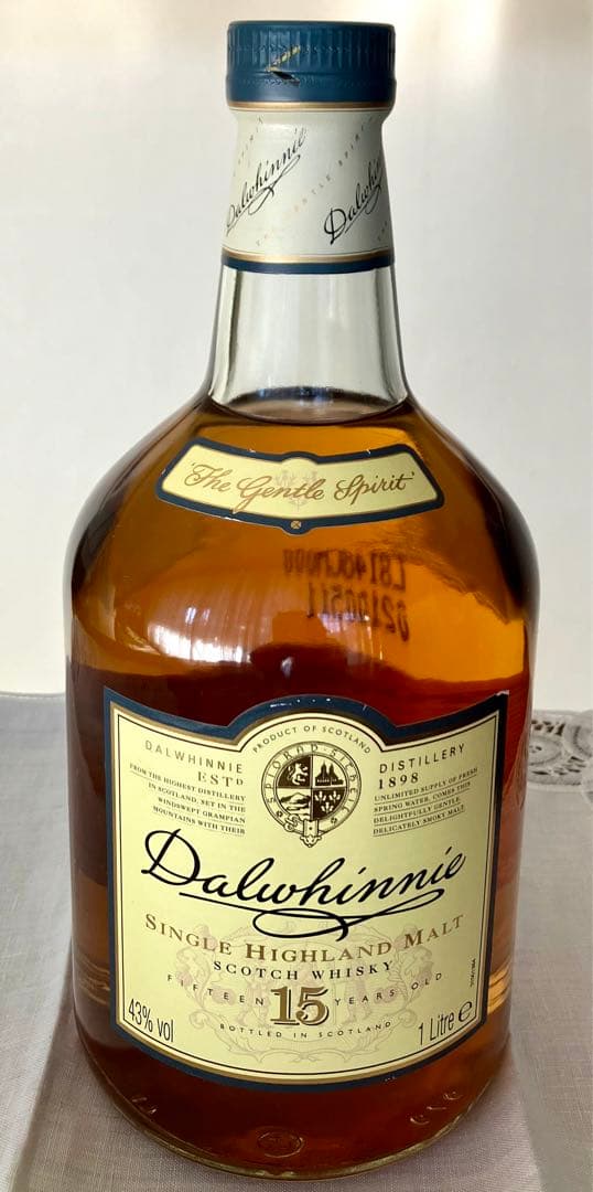 Dalwhinnie 15年 シングルモルトウイスキー 1L