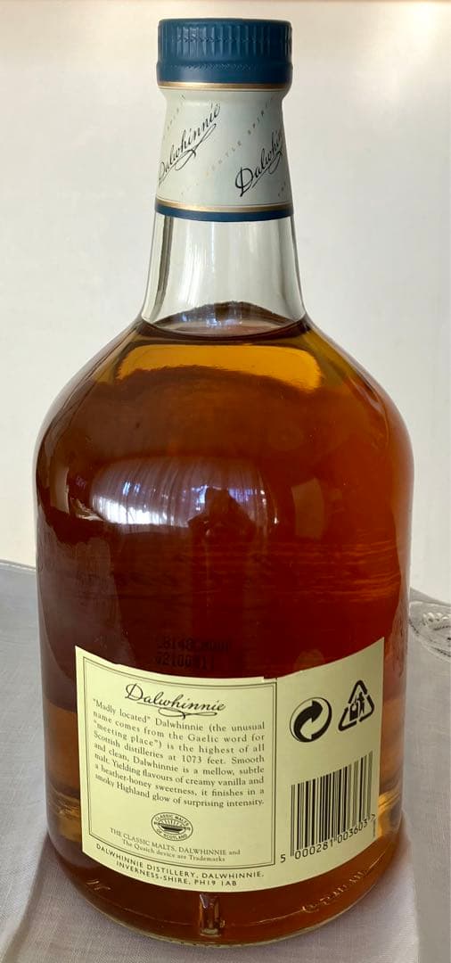 Dalwhinnie 15年 シングルモルトウイスキー 1L