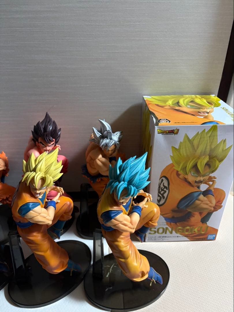 ドラゴンボール超 地球育ちのサイヤ人 孫悟空　6体セット