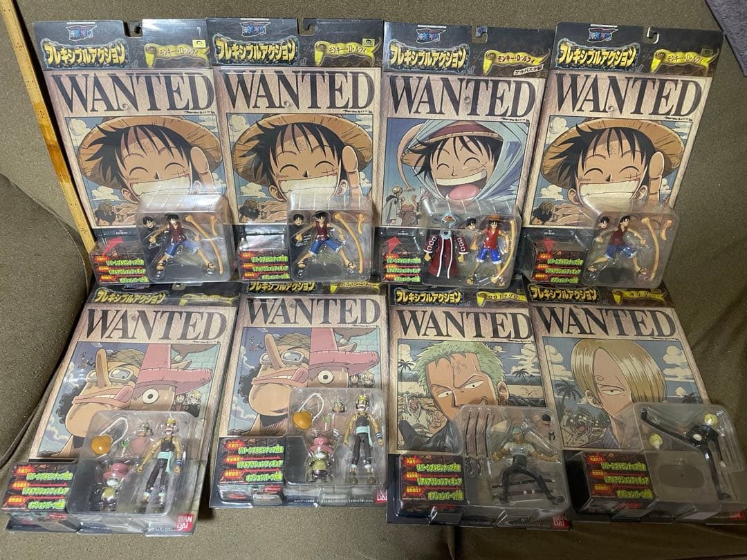 ワンピース　フレキシブルアクションフィギュア　アラバスタ編　当時物　レトロ