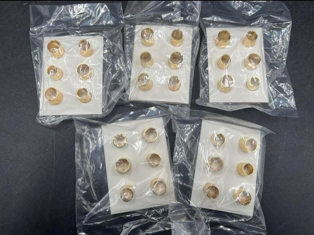 【新品】　三味線用　部品　糸巻金具　福林　合金　5セット