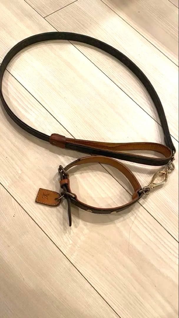 Louis Vuitton 犬用首輪 & リード