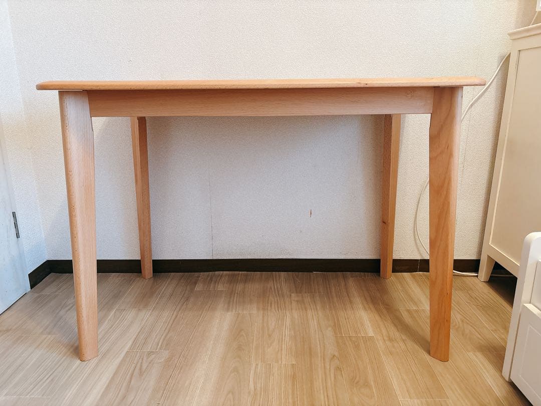 ニトリ リビングデスク テーブル 幅100奥55高70cm T-01 1055