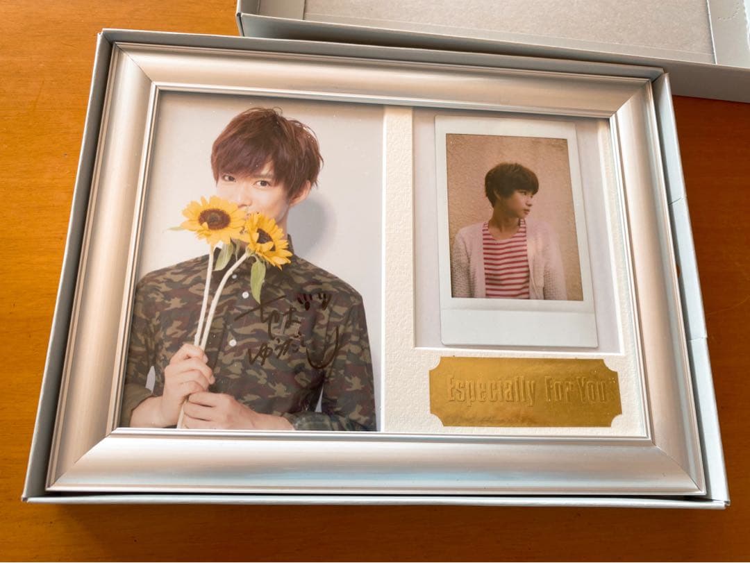 千葉雄大 トレーディングカード 購入特典 サイン入り チェキ フォトフレーム