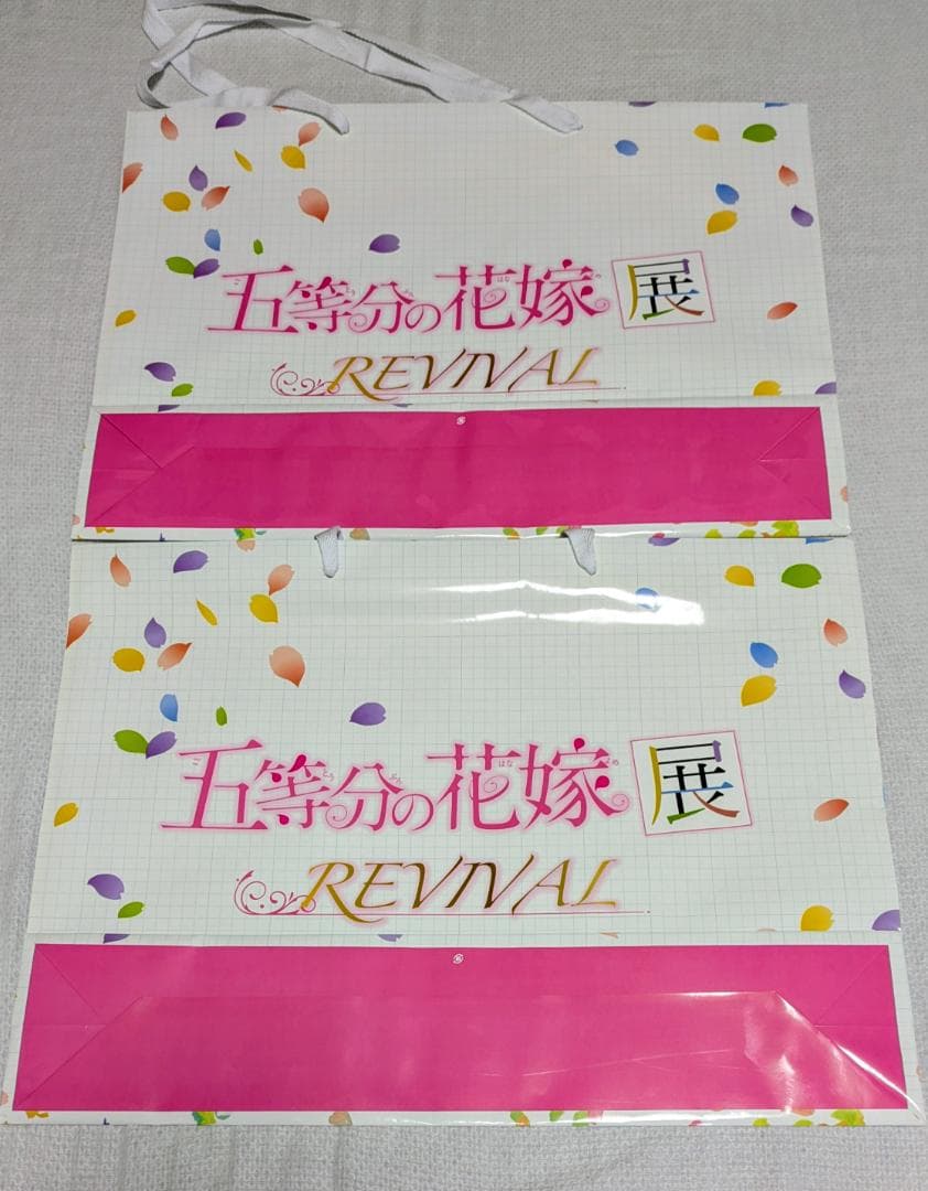 五等分の花嫁展 REVIVAL グッズセット 色紙・コースター・キャンバス他