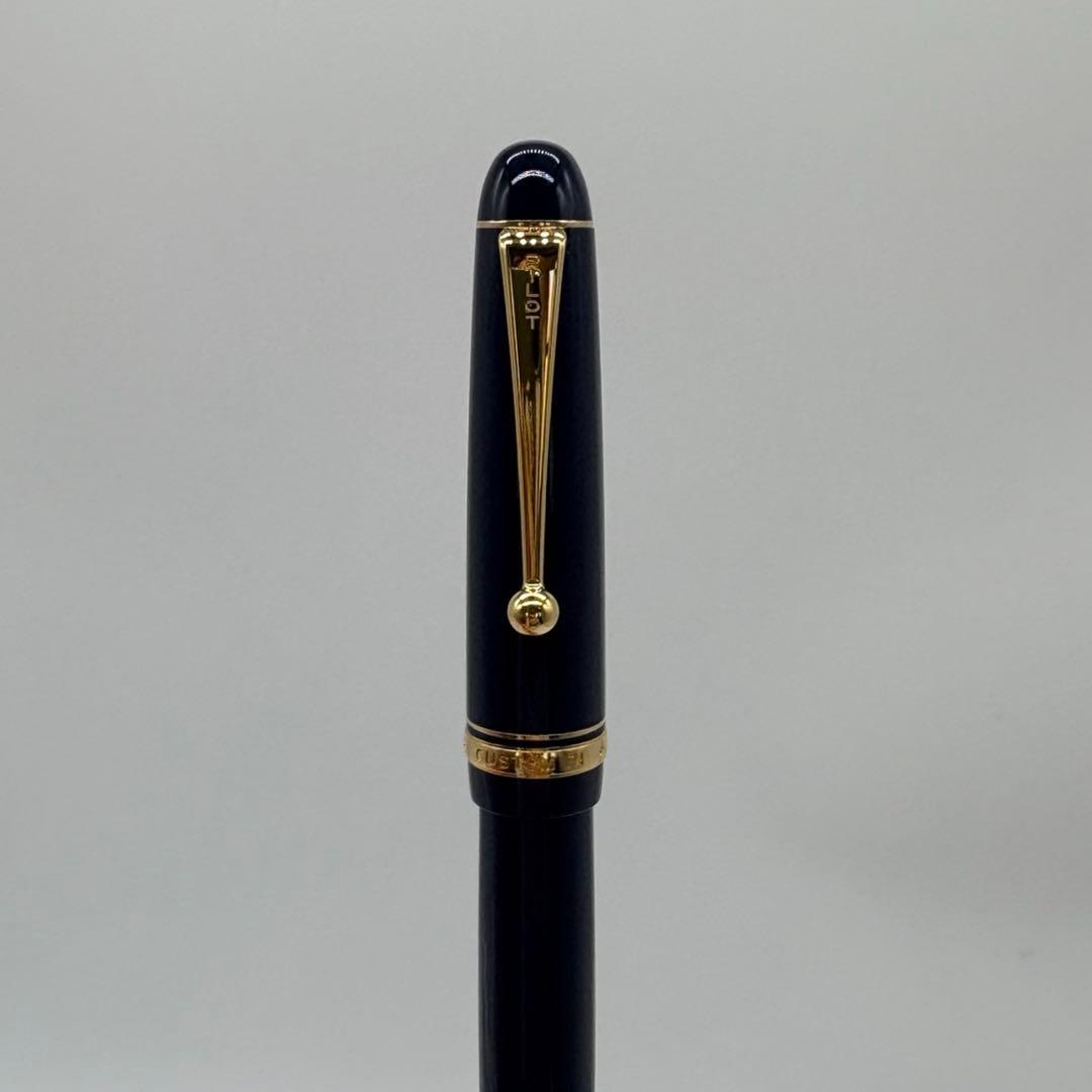 パイロット 万年筆 カスタム74 ダークブルー　目立った傷や汚れなし