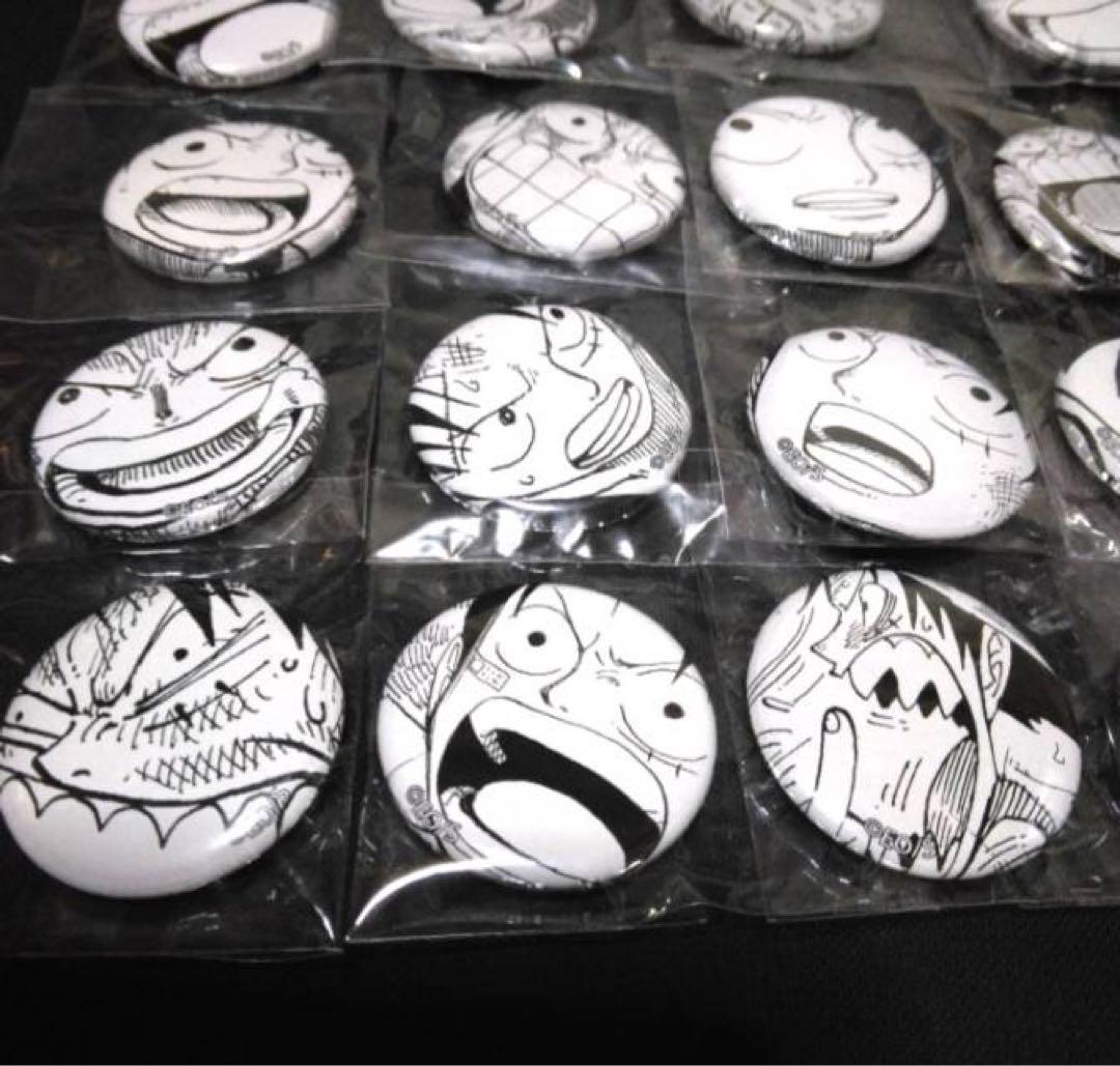 ミートザワンピース オールフェイス 缶バッヂ ルフィ 19点