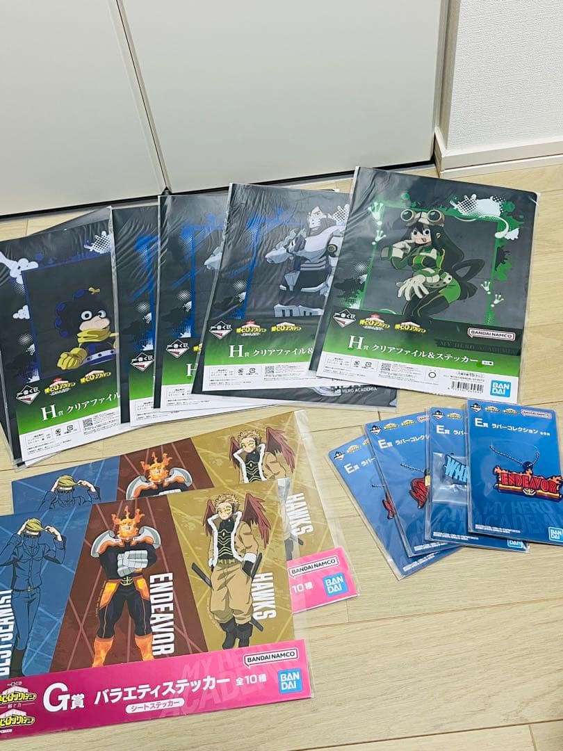 新品★82点★ヒロアカ一番くじ　更に向こうへ　いずく&かつき　爆豪 緑谷 他大量