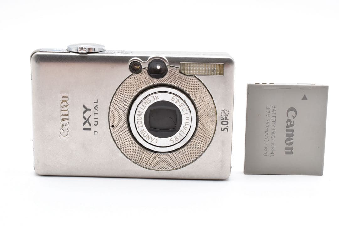 Canon IXY DIGITAL 55 5.0メガピクセル