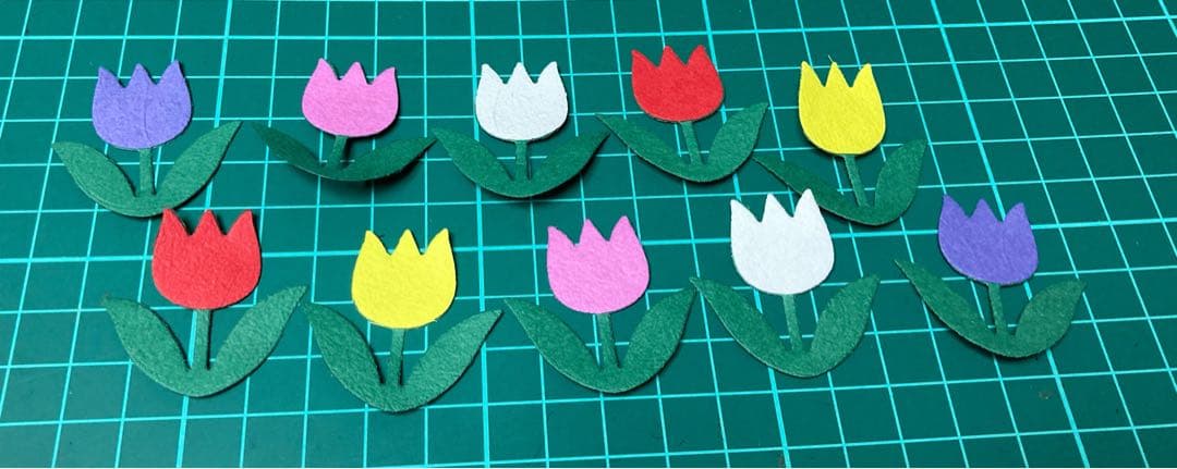 アルバム飾り　チューリップ　オーダー受付中（＾∇＾）