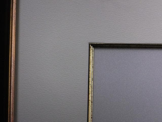 モールディング 　大全紙　水彩/版画用額縁『布張りタトウ箱　黄袋付』0109H