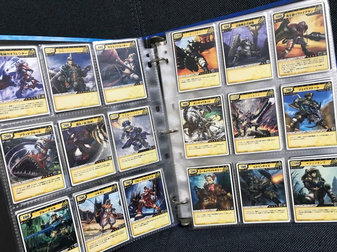 モンスターハンターハンティングカード　専用バインダー　1弾コンプリート