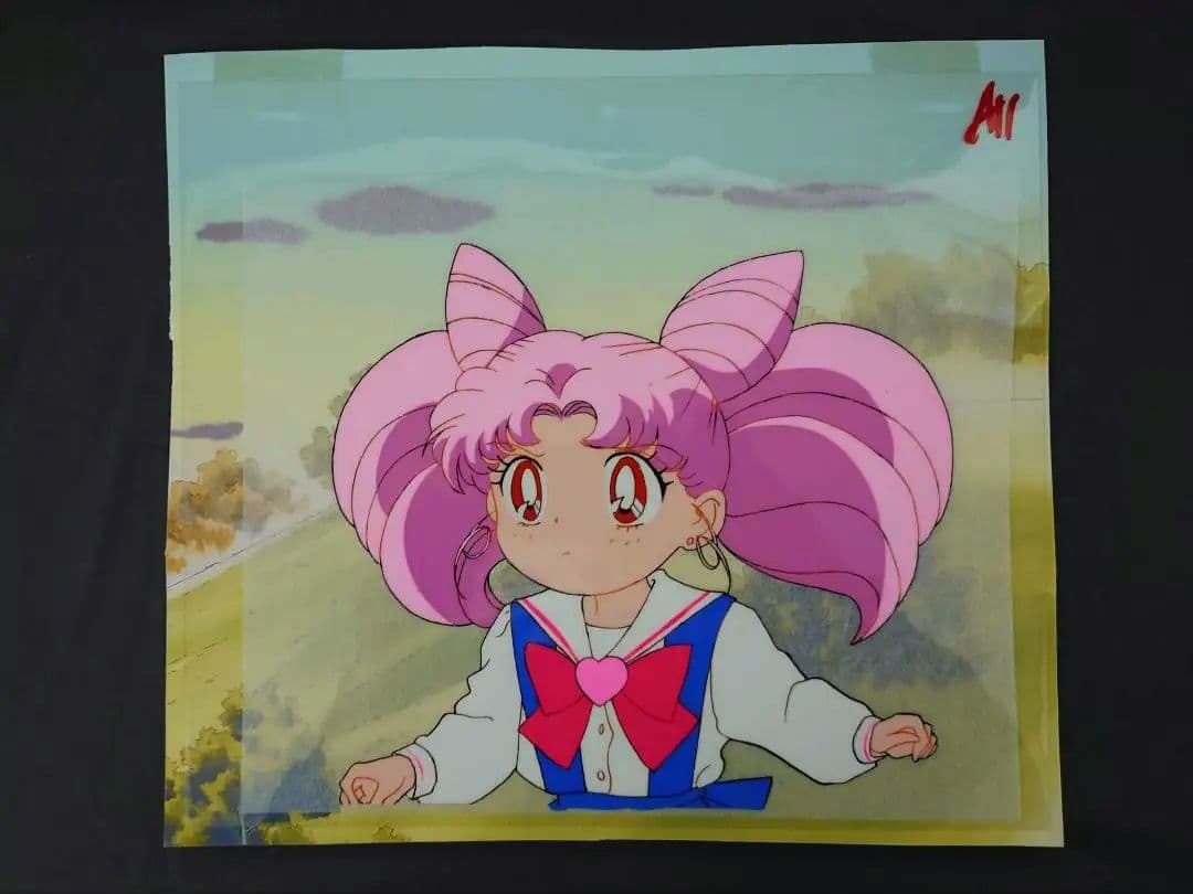 美少女戦士セーラームーン セル画 ちびうさ Cel Genga