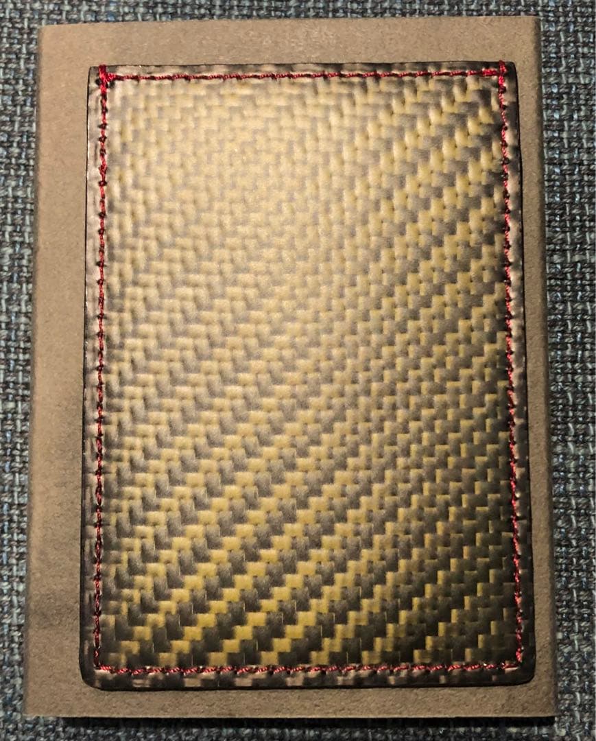 【未使用】LEXUS/レクサス純正　カードキーケース（リアルソフトカーボン）