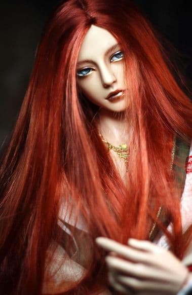 東 ドール用 ウィッグ 1/3 セットA