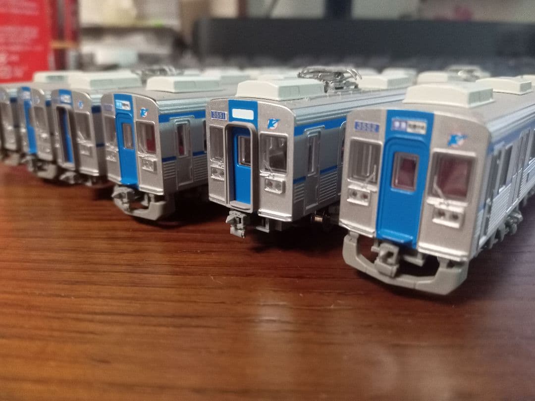 鉄コレ 泉北3000系 8両 N化、TN化、パンタ換装済