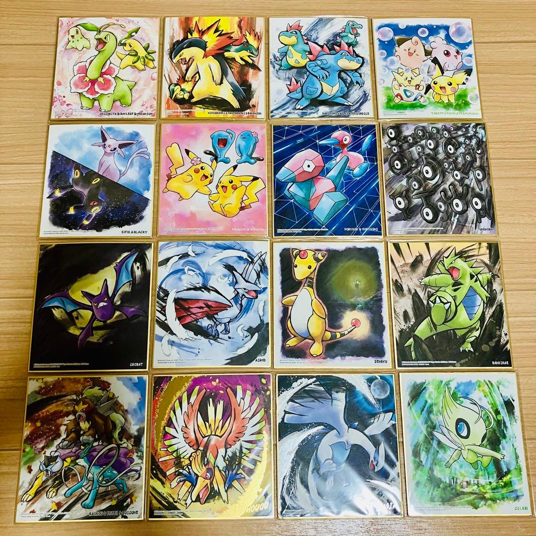 ポケモン 色紙ART 64枚まとめ売り セミコンプリート 色紙アート