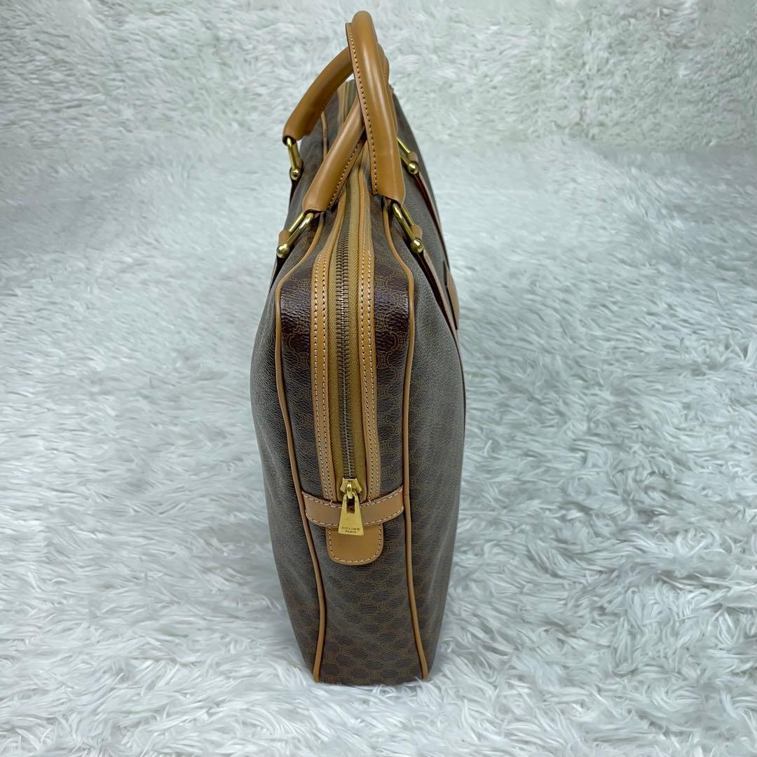 超極美品✨CELINEセリーヌ✨マカダム✨ブリーフケースビジネスバッグ✨ベージュ