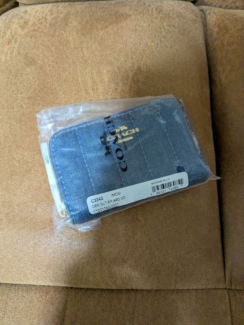 【新品未使用】COACH デニム ケース