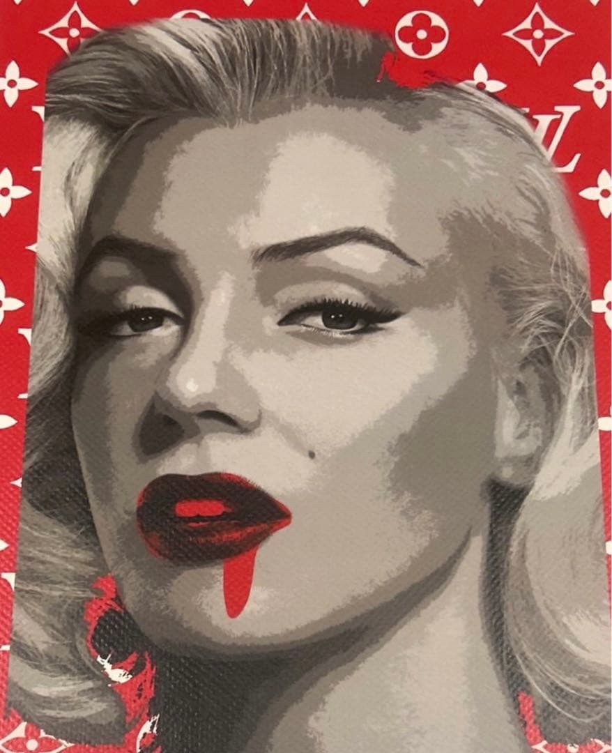 限定100枚 DEATH NYC マリリン・モンロー ルイヴィトン 現代アート
