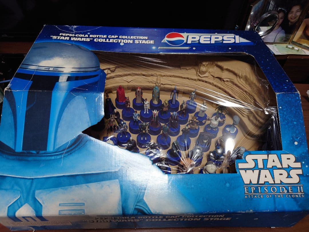 ペプシ スターウォーズ エピソード II コレクションステージ フィギュア