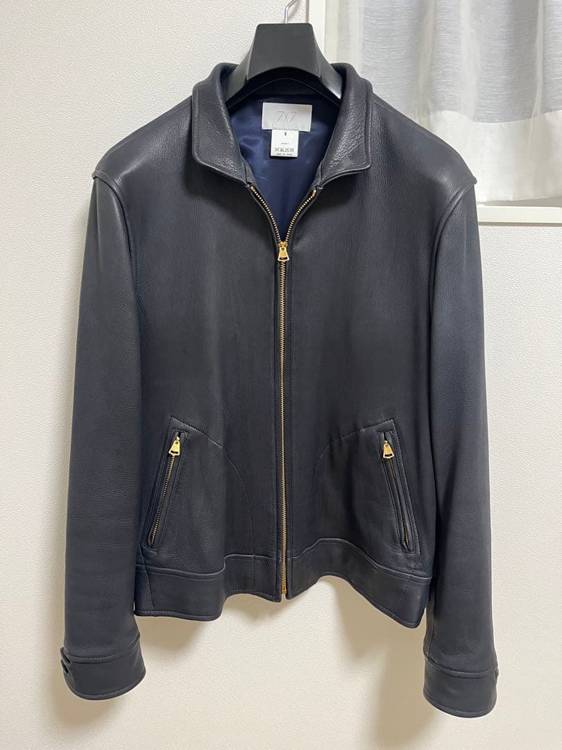 【新品】seven by seven セブンバイセブン レザージャケット M