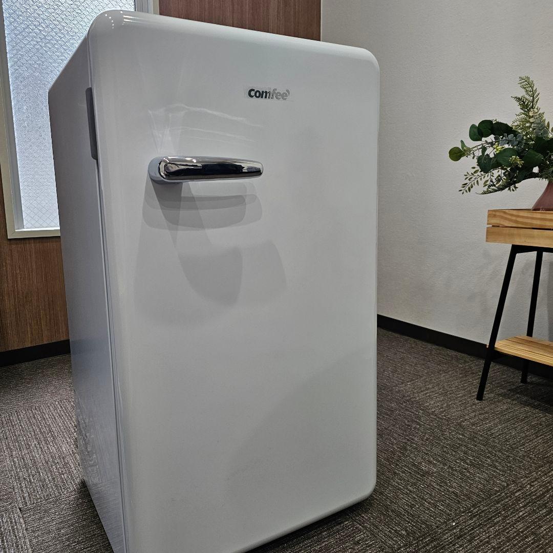 かわいいcomfee 1ドア冷蔵庫 ホワイト