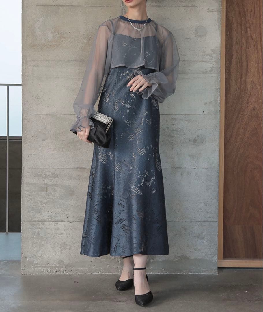 DorryDoll シフォンボレロセットメニーウエイドレス