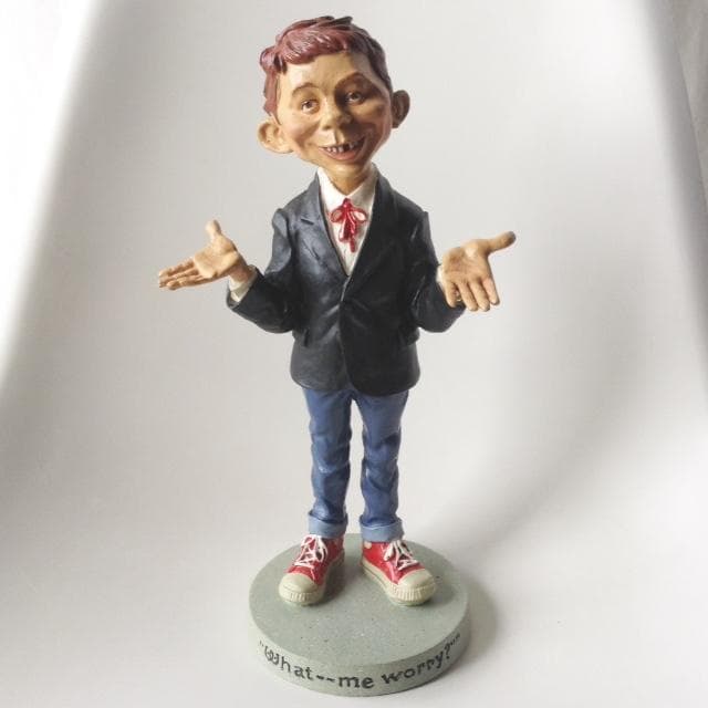 MAD magazine Alfred E Neuman像 置物