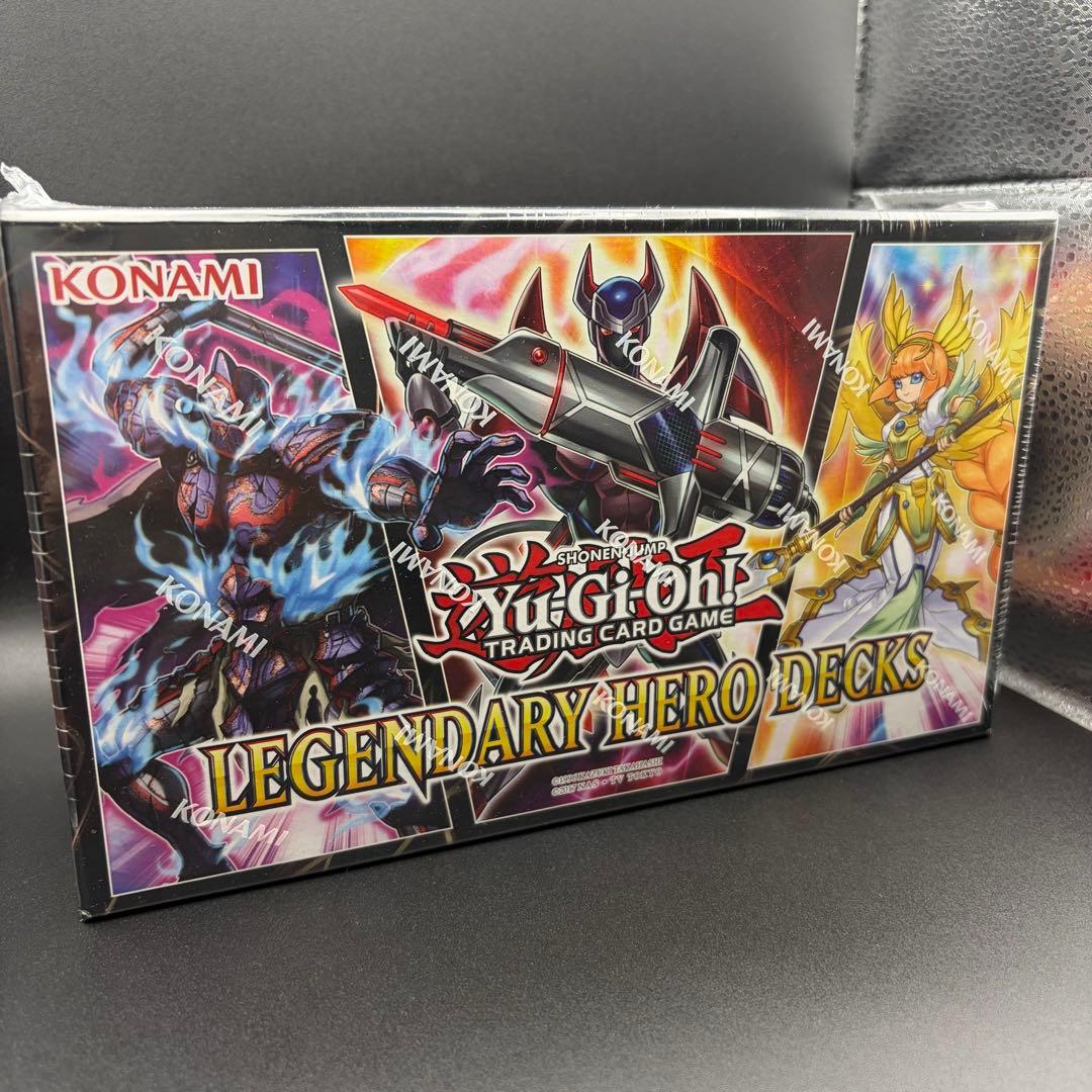 【遊戯王】LEGENDARY HERO DECKS 新品 未開封