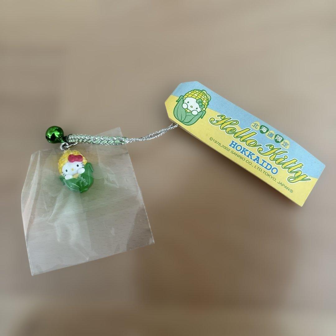 【極美品/タグ付】ご当地キティ 北海道限定 とうもろこし 激レア 2002年