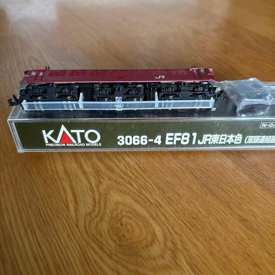 【新同】KATO 3066-4 EF81 JR東日本色(双頭連結器付)