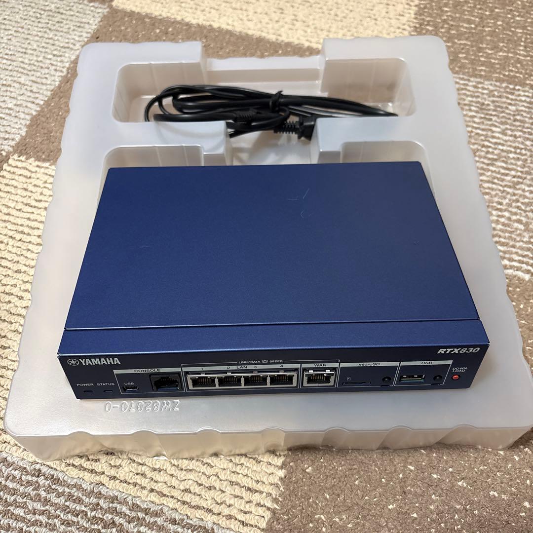 YAMAHA RTX830 ネットワーク機器