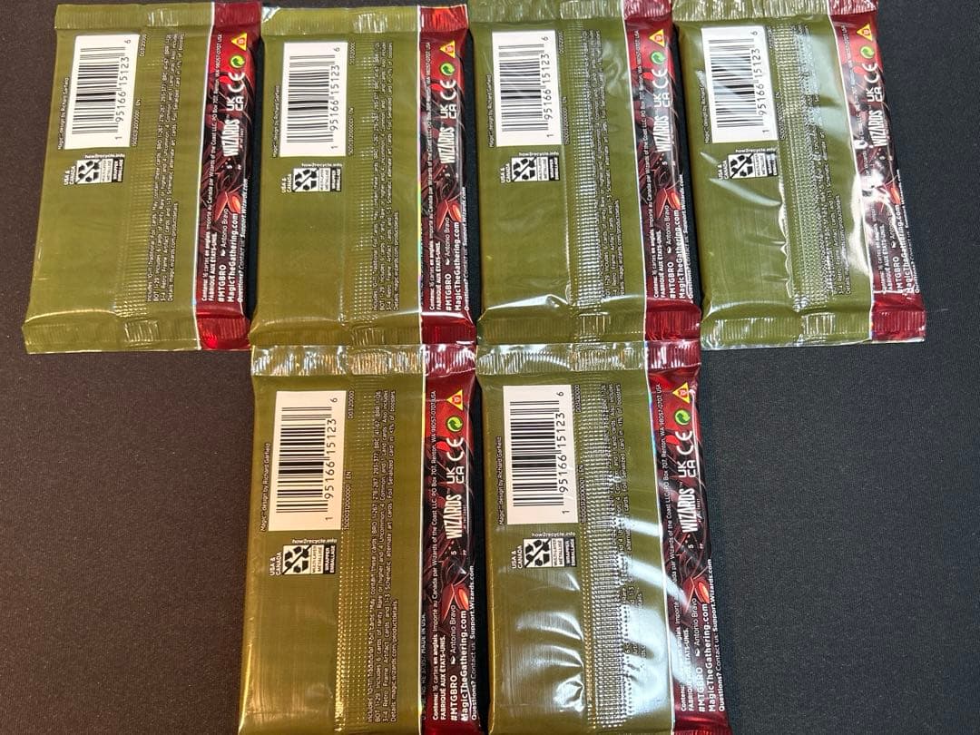 MTG 【英語版】兄弟戦争コレクター・ブースターパック6パック