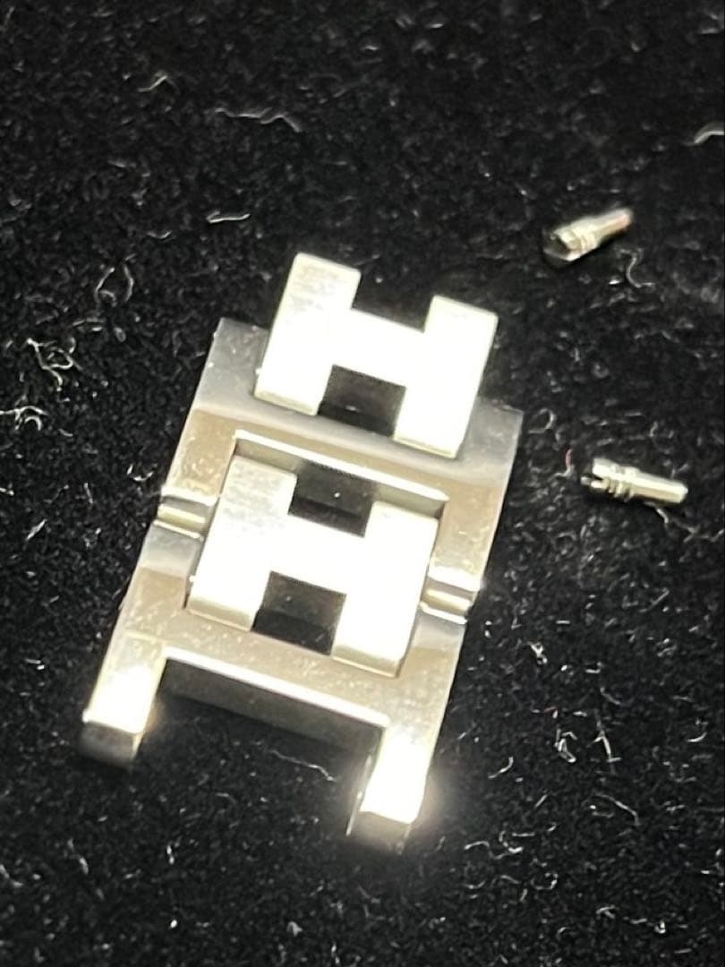 中古美品 エルメス クリッパー コマ 幅11mm レディース