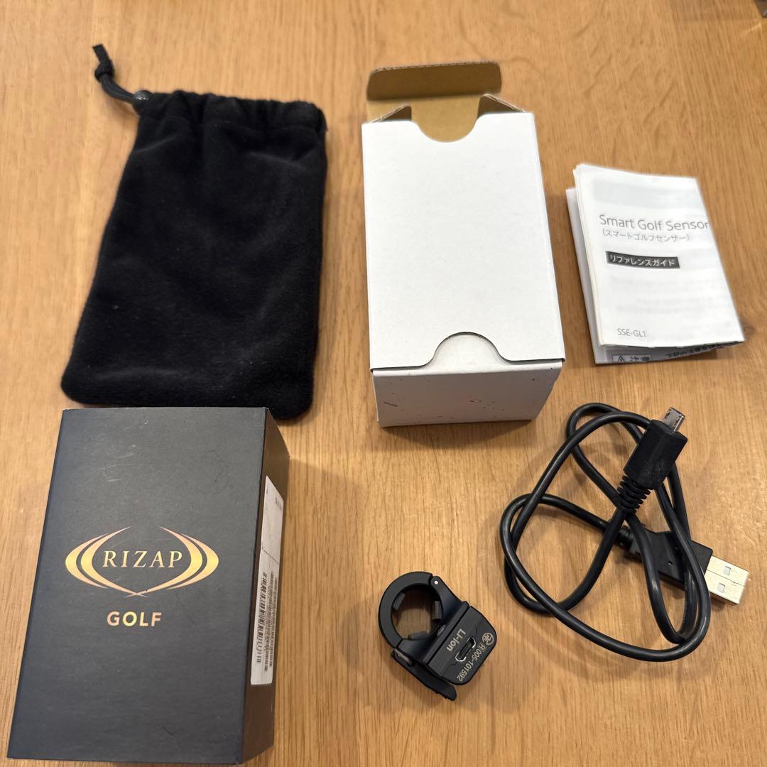RIZAP ゴルフ用距離計 充電ケーブル付き